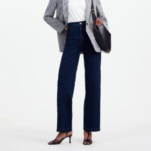 NWT Madewell Emmet Wide-Leg Jeans, Welt-Pocket Edition, Size 27